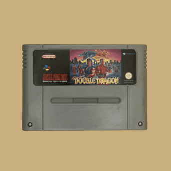 Snes double dragon front