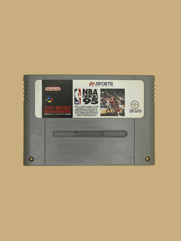 Snes nba live 95 front