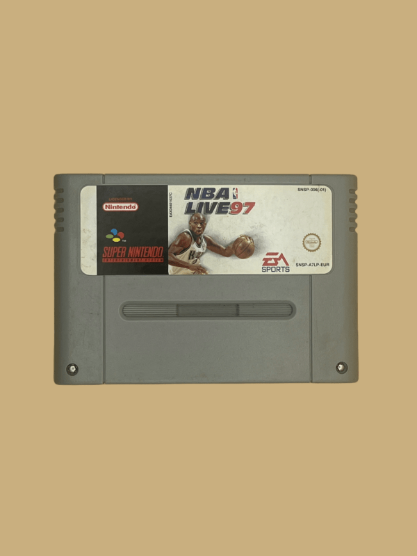Snes nba live 97 front