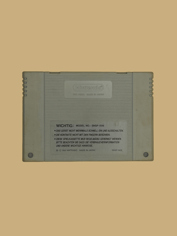 Snes super soccer back