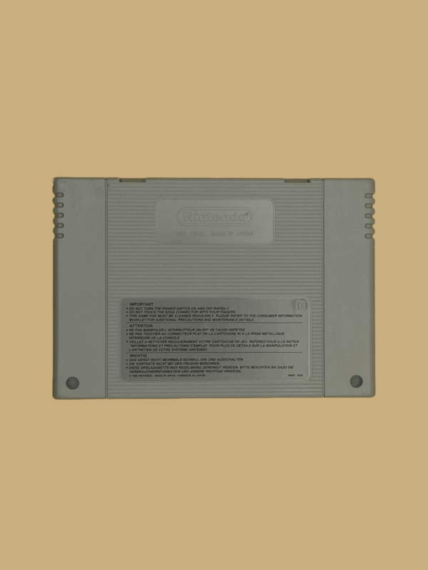 Snes the junglebook back