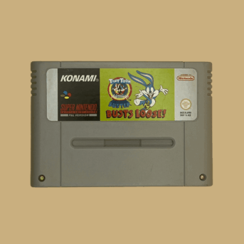 Snes tiny toon advenures buster busts loose! front
