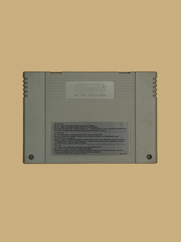 Snes donkey kong country 3 back