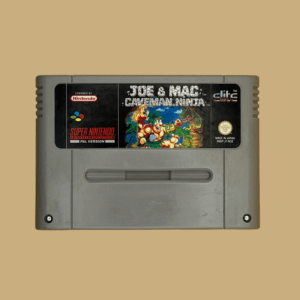 Snes joe & mac caveman ninja front