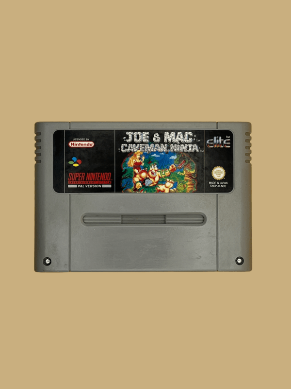 Snes joe & mac caveman ninja front
