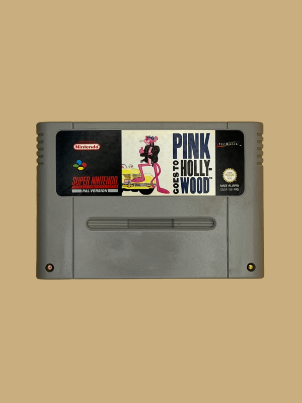 Snes pink goes to hollywood front