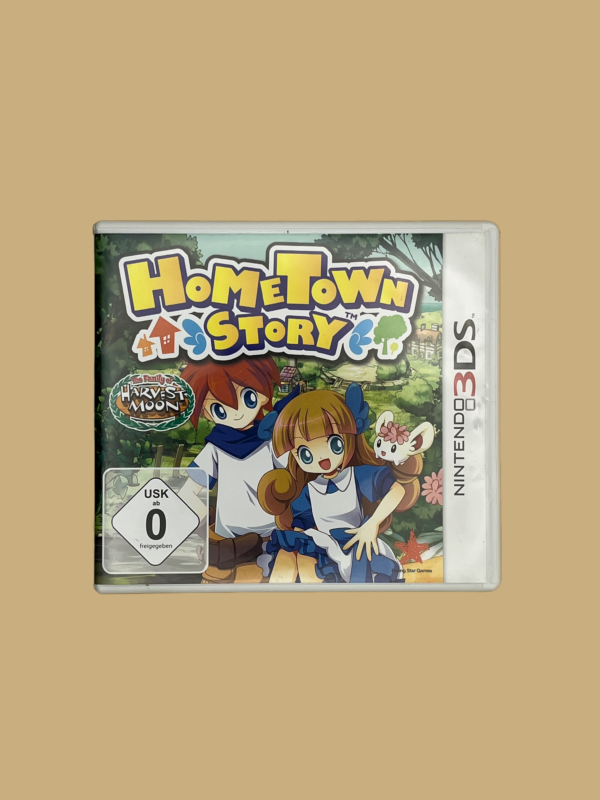 3ds harvest moon home town story front