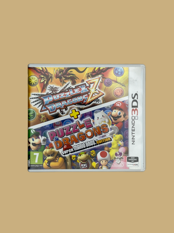 3ds puzzle & dragons z + puzzle dragons super mario bros. edition front