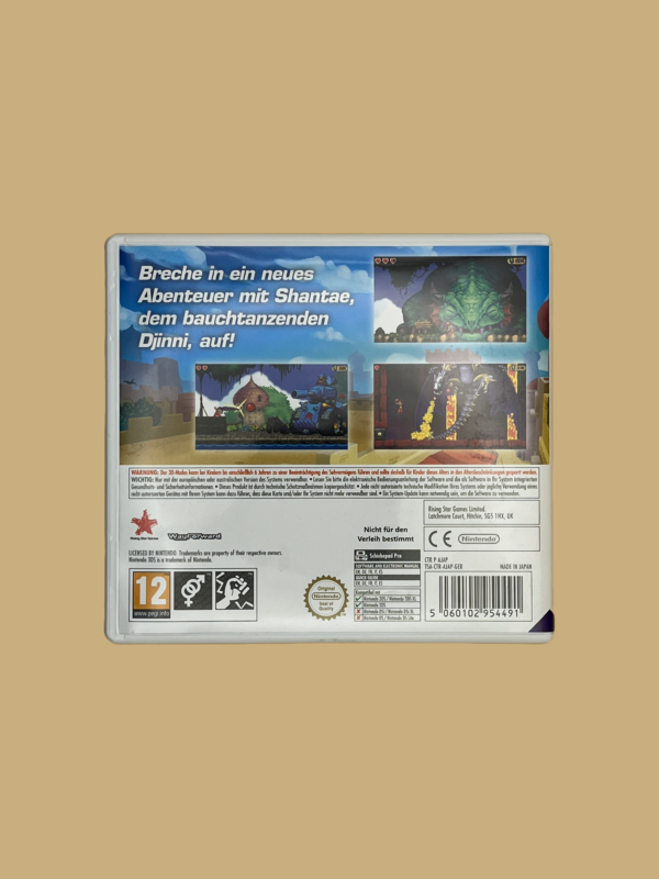 3ds shantae and the pirate's curse back