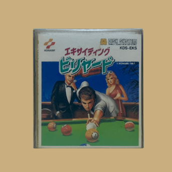 Famicom disk system exciting billiard front