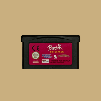 Game boy advance barbie superpack front