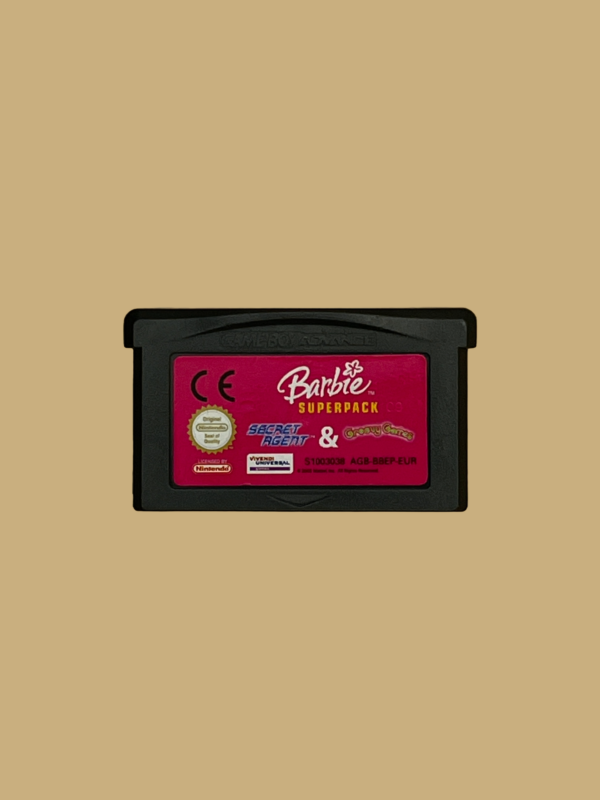 Game boy advance barbie superpack front