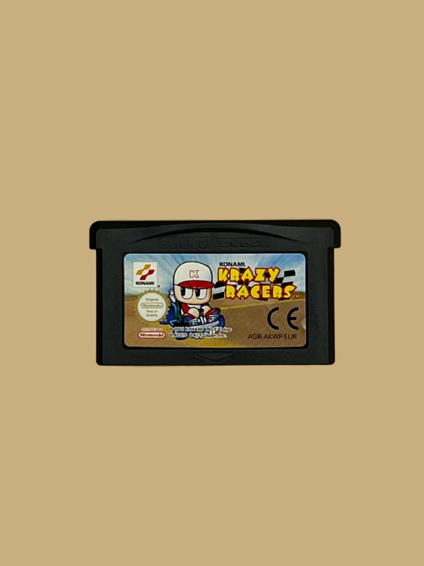 Game boy advance krazy racers front