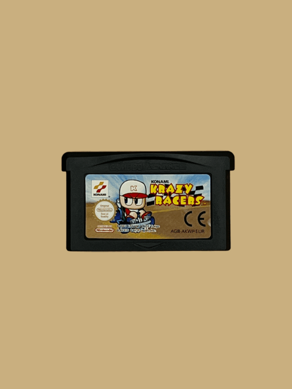 Game boy advance krazy racers front