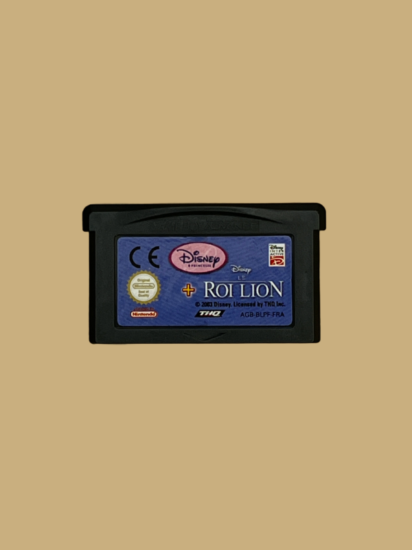 Game boy advance le roi lion front