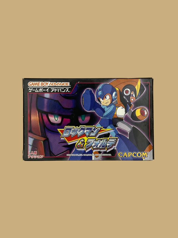 Game boy advance rockman & forte front
