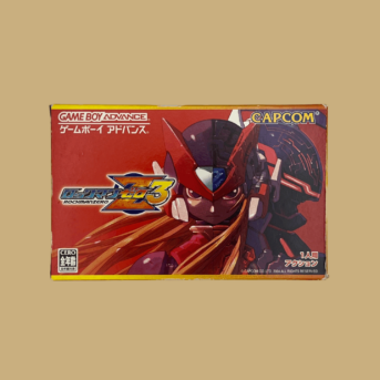 Game boy advance rockman zero 3 front