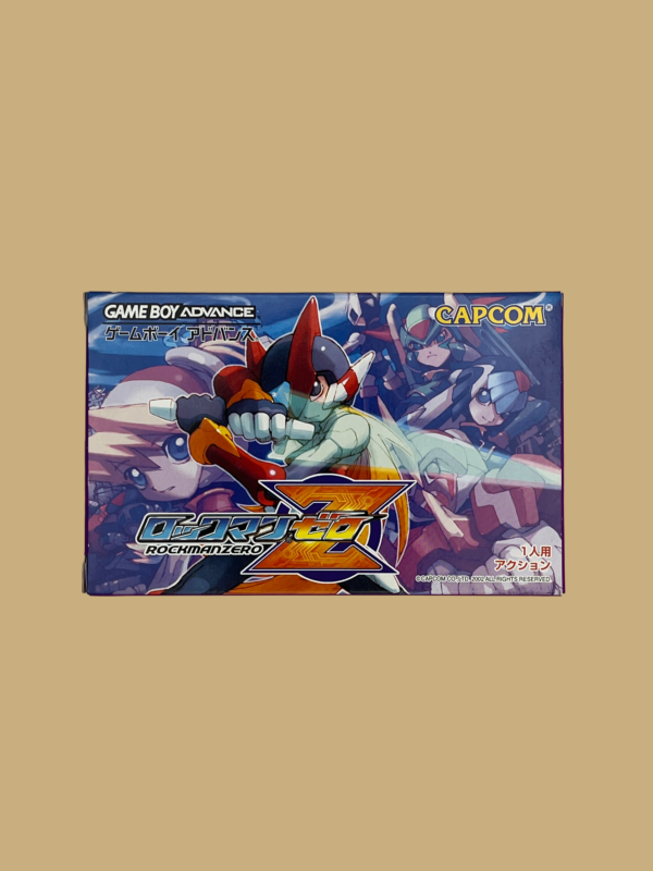 Game boy advance rockman zero front