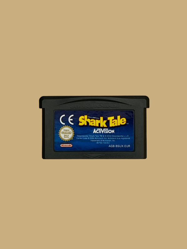 Game boy advance shark tale front
