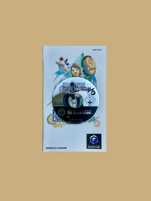 Gamecube final fantasy cristal chronicles booklet