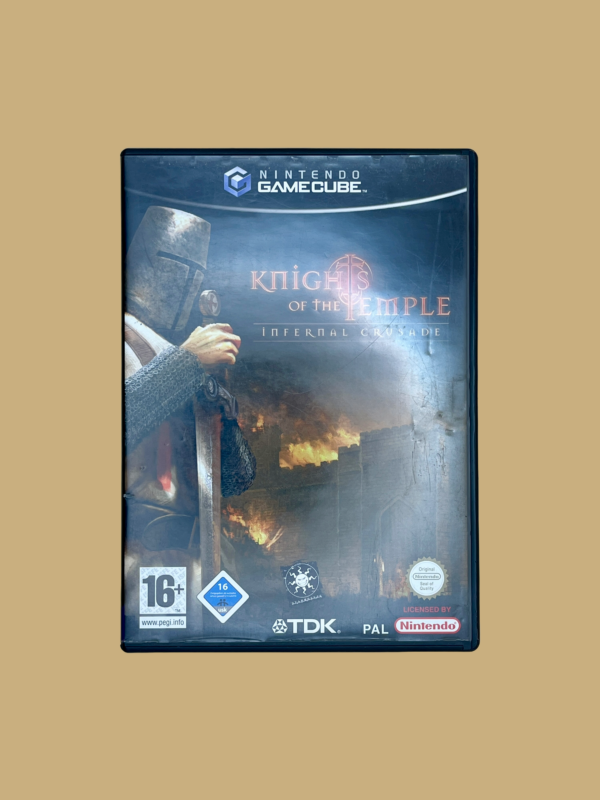 Gamecube knights of the temple infernal crusade front