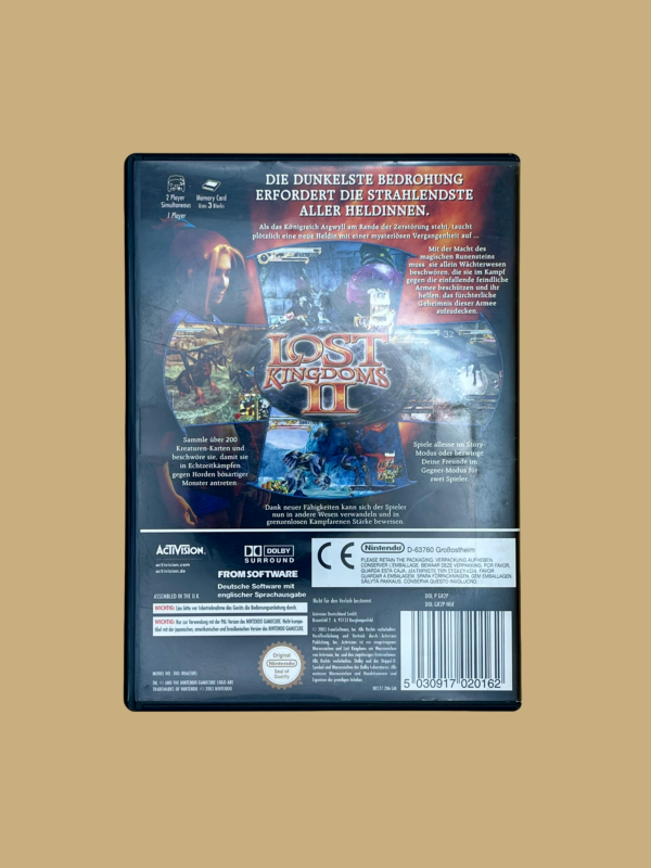 Gamecube lost kingdoms ii back