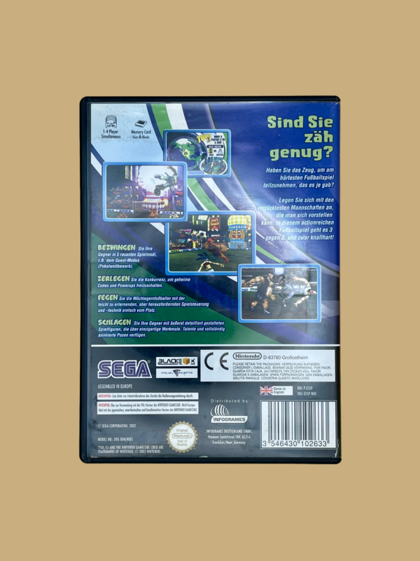 Gamecube sega soccer slam back