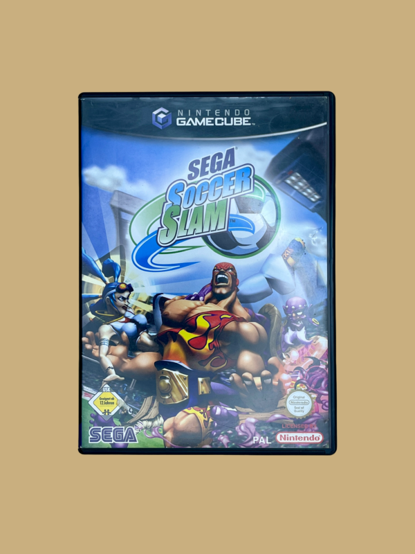 Gamecube sega soccer slam front