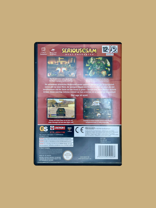 Gamecube serious sam next encounter back