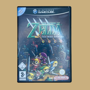 Gamecube the legend of zelda four swords adventures front