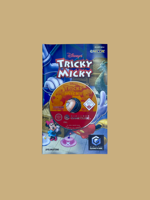 Gamecube tricky micky booklet