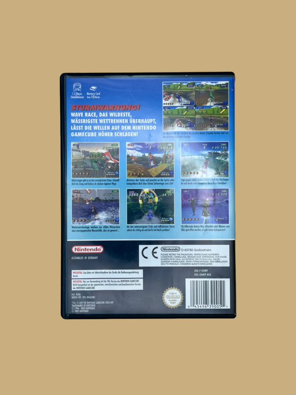 Gamecube wave race blue storm back
