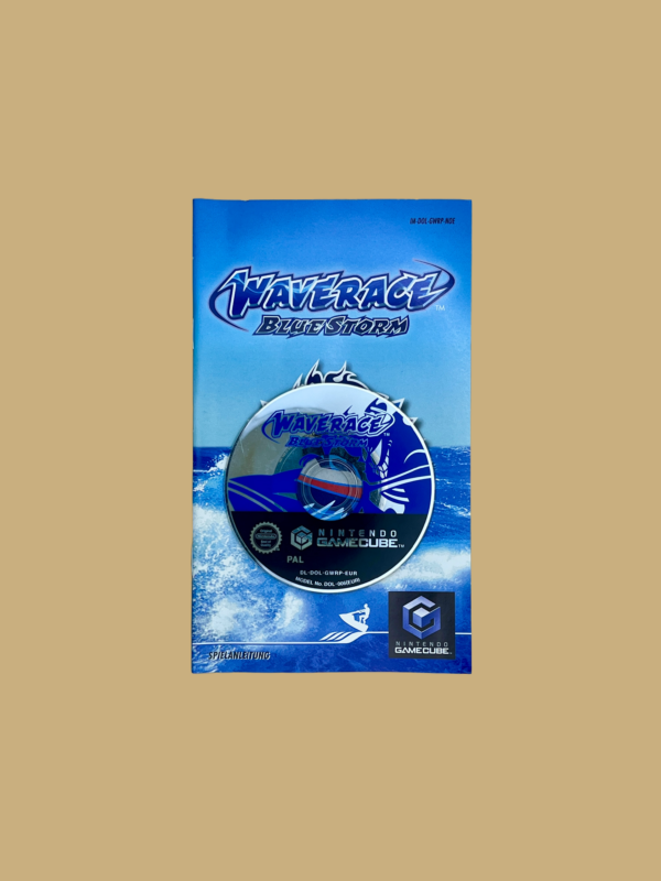 Gamecube wave race blue storm booklet
