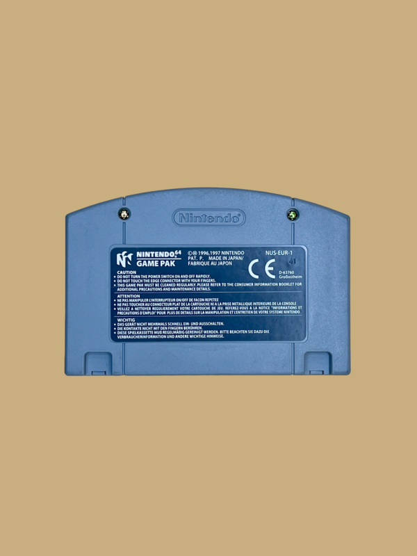 N64 pokemon stadium back