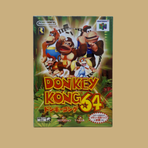 Nintendo 64 donkey kong 64 front