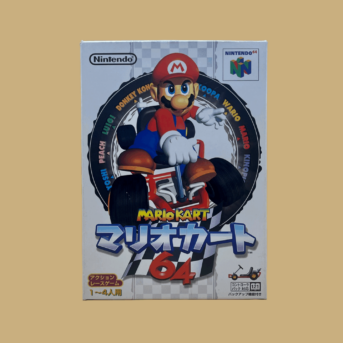 Nintendo 64 mario kart 64 front