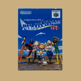 Nintendo 64 pilotwings 64 front