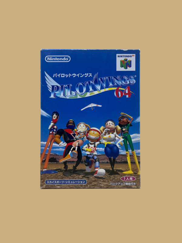 Nintendo 64 pilotwings 64 front