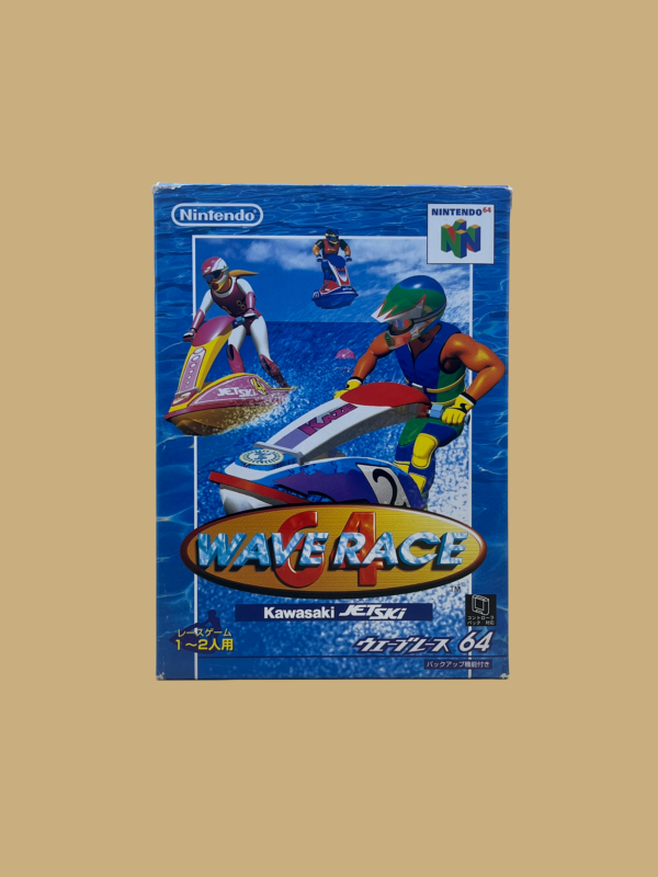 Nintendo 64 wave racde 64 front