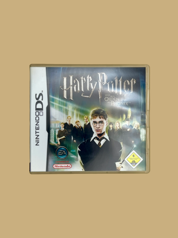 Nintendo ds harry potter und der orden des phönix front