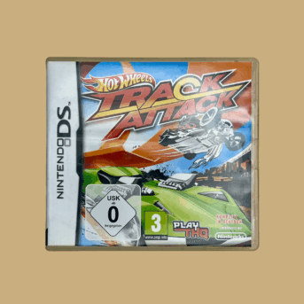 Nintendo ds hot wheels track attack front