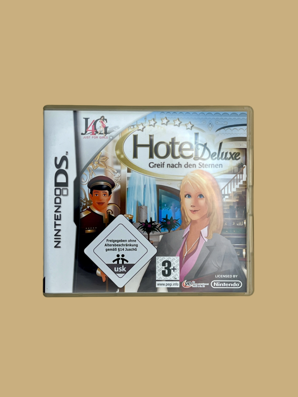 Nintendo ds j4g hotel deluxe greif nach den sternen front