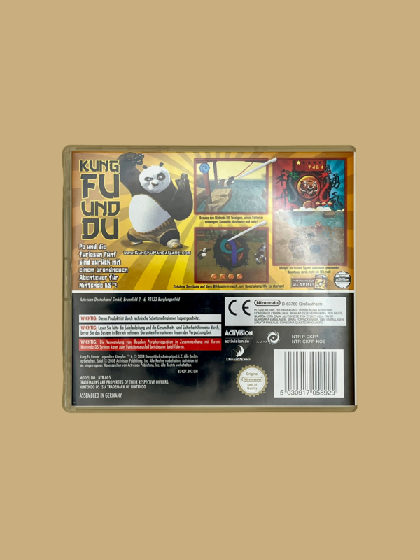 Nintendo ds kung fu panda legendäre kämpfer back