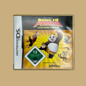 Nintendo ds kung fu panda legendäre kämpfer front