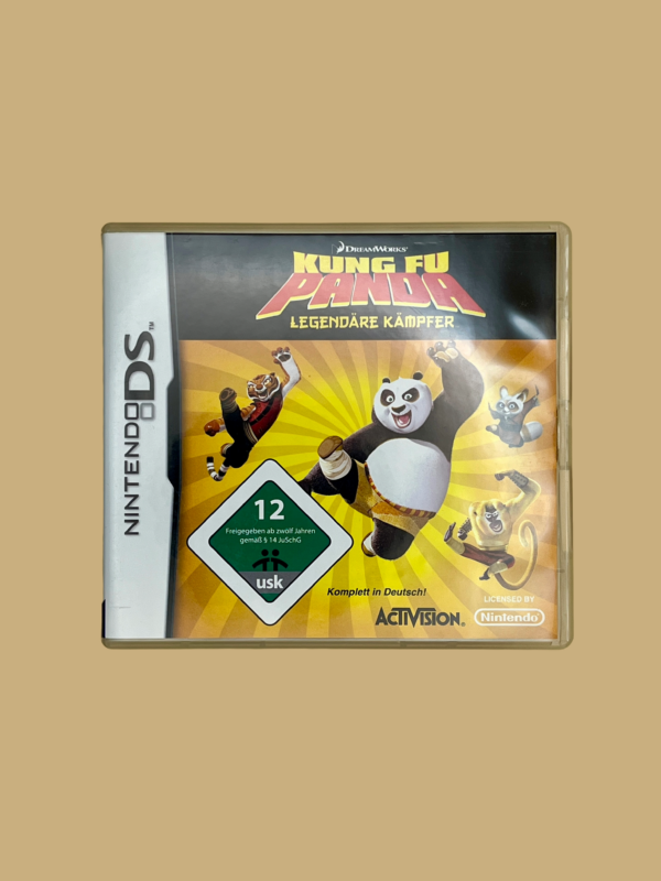 Nintendo ds kung fu panda legendäre kämpfer front