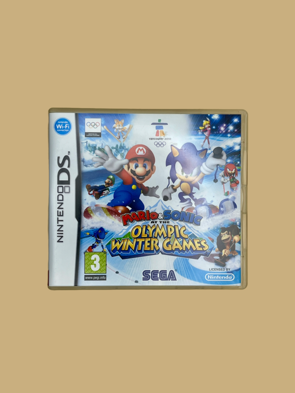 Nintendo ds mario & sonic at the olympic winter games vancouver 2010 front