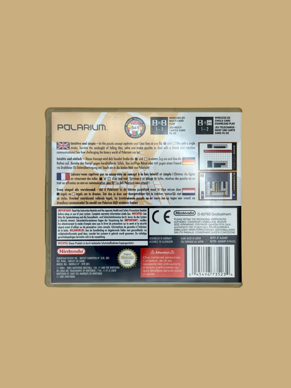 Nintendo ds polarium back