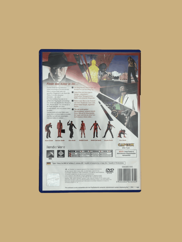Ps2 killer7 back