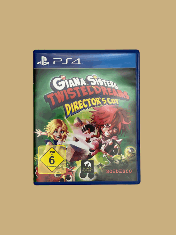Ps4 gianna sisters twisted dreams directors cut front
