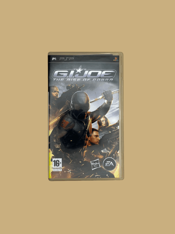 Psp g.i. joe the rise of cobra front